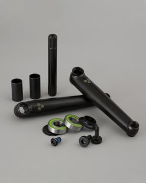 Picture of FLYBIKES TREBOL 3 CRANKS 175/19 FLAT BLACK